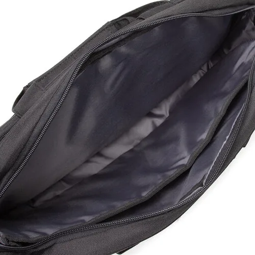 American Tourister la locul de muncă Laptop Bag 88532-1070-1cnu negru / portocaliu