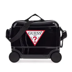 Маленький жесткий чемодан Guess H3gz04 WFGY0 JBLK