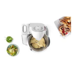 Кухонный комбайн Bosch MUM58259 с мясорубкой измельчитель с 4 дисками двигатель 1000 Вт