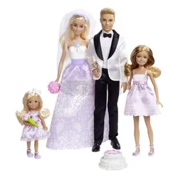 Lalka Barbie zestaw ślubny Młoda Para