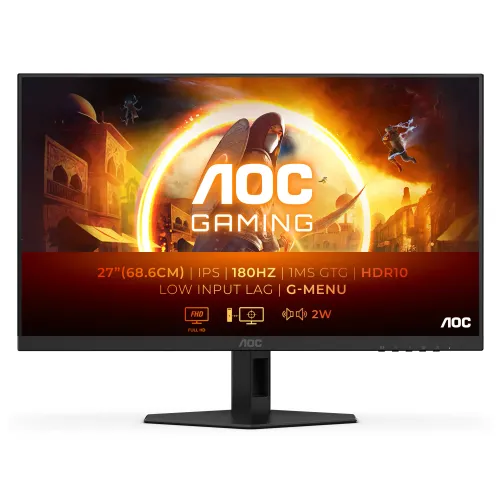 Monitor AOC 27G4XE 27" Full HD Fast IPS 180Hz 0,5ms MPRT Gamingowy