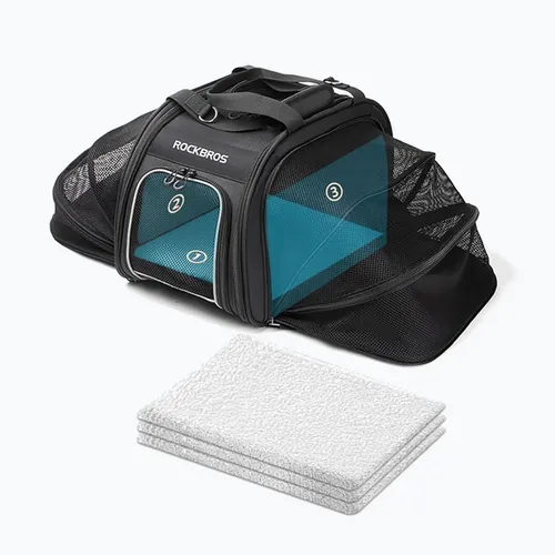 Torba rowerowa na bagażnik transportowa dla zwierząt Rockbros 30140028 25 l black
