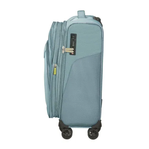 American Tourister walizka kabinowa poszerzana Summerfunk - metal grey