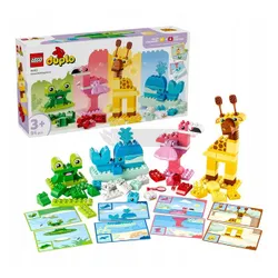 LEGO Duplo 10472 Gra w budowanie zwierzątek, zestaw klocków 3+