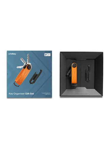 Zestaw Orbitkey - organizer do kluczy Active Key + Multitool V2 - tangerine