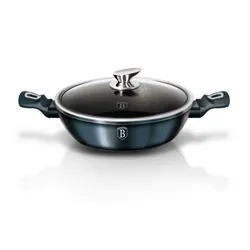 Garnek granitowy 28 cm Berlinger haus bh-1877 aquamarine line 1szt