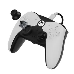 Pad Hyperkin The Competitor do Xbox, PC Przewodowy Biało-czarny