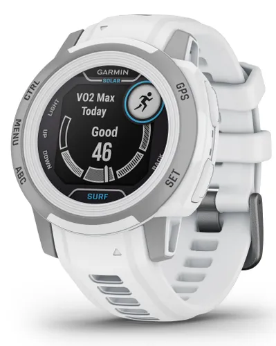 Смарт-часы Garmin Instinct 2s Solar Surf 40mm GPS серый / белый