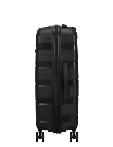 Walizka średnia na 4 kółkach American Tourister Air Move - black