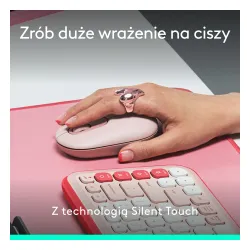 Myszka Logitech POP Mouse Różowy