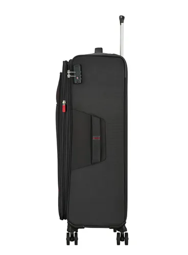 American Tourister Crosstrack Genişletilebilir Büyük Bavul-Gri / Kırmızı