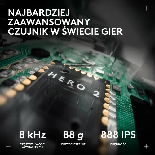 Myszka gamingowa Logitech G Pro X2 Superstrike Biały