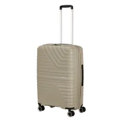 Средний чемодан American Tourister Flytwist 67cm - Sandstone