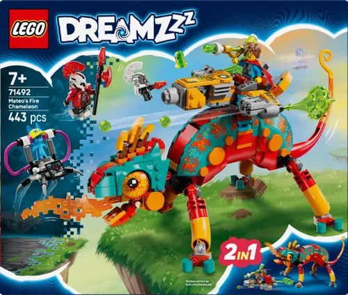 LEGO Klocki DREAMZzz 71492 Ognisty kameleon Mateo