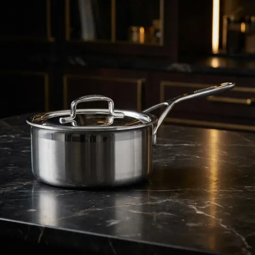 DEMEYERE 5-Plus 2,2 l - rondel ze stali nierdzewnej z pokrywką