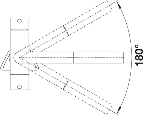 Bateria BLANCO Fontas-S II 525198 Chromowana