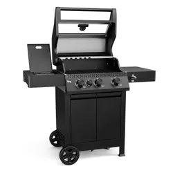 Grill gazowy KOLER Krone Compact Czarny 15.5 kW 60 x 46 cm