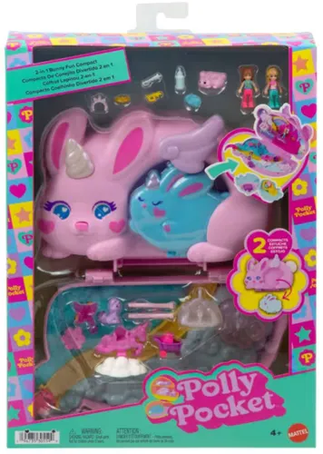 Lalka POLLY POCKET Kompaktowa torebka Króliczki Baśniowe Królestwo JFT88