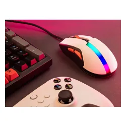 Myszka gamingowa Tracer Gamezone RGB Biały