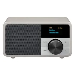 Radioodbiornik Sangean GENUINE MINI dab+ DDR-7 Radio FM DAB+ Bluetooth Srebrny