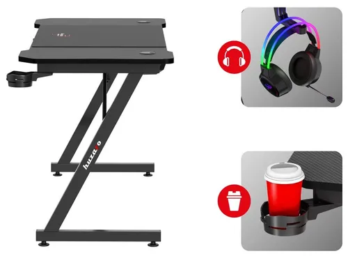 Biurko gamingowe HUZARO Hero 3.3 Czarny