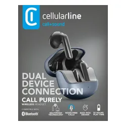 Słuchawki douszne CELLULARLINE Pure Czarny