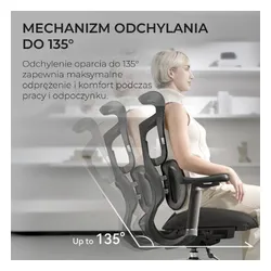 Fotel SIHOO Doro S100 Czarny