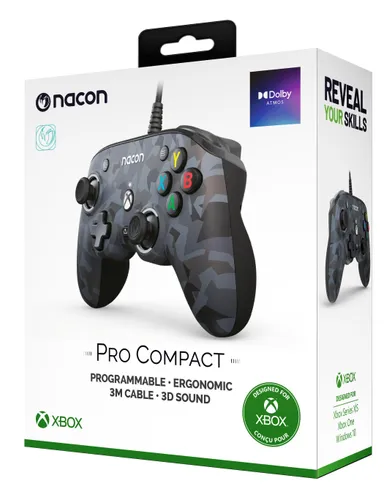 Геймпад Nacon Pro Compact Xbox Pad проводная-camo urban