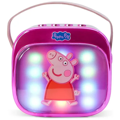 Mikrofon z głośnikiem Bluetooth OTL Technologies Peppa Pig 5W Różowy