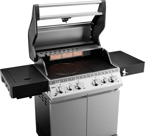 Grill gazowy KOLER Krone S1 Silver 21.6 kW 73 x 46 cm