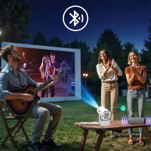 Projektor ZENWIRE K400 HD (1024 x 600), 260 ANSI lumen, WiFi, Bluetooth