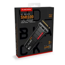 Dysk SANDISK WD Black SN8100 2TB SSD (z radiatorem)