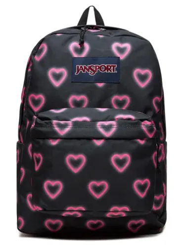 Повседневный рюкзак JanSport SuperBreak One - счастливые сердца / черный