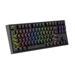 Klawiatura mechaniczna Genesis Thor 404 TKL US RGB - Gateron Yellow Pro - czarny