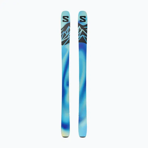 Narty zjazdowe Salomon QST 100 cosmic sky/dark grey/neon blue