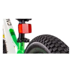 Rower dziecięcy SUN BABY Verdant Calix 20 dla chłopca Biało-zielono-żółty