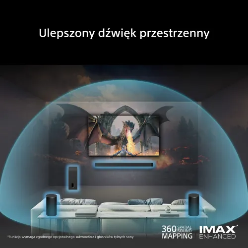 Kolumny Sony BRAVIA Theatre Rear 9 SA-RS9 (2szt. - 2x90W) Czarny