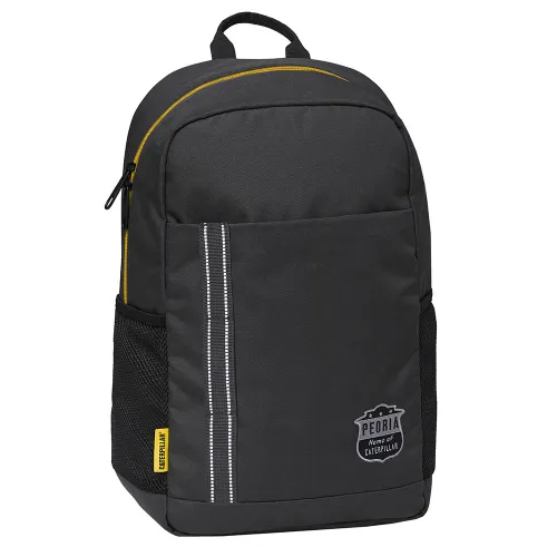 Рюкзак Caterpillar Peoria Uni School 20 l-черный / желтый