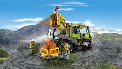Klocki LEGO City Wulkaniczny łazik 60122
