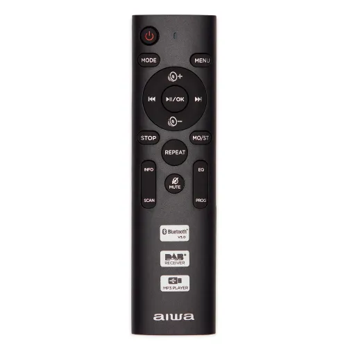 Radiomagnetofon Aiwa Boombox BBTC-660DAB/BK Bluetooth DAB+ Czarny