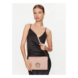 Pinko dragoste Click clasic 100063 A0gk Cipria portofel / aur antic 081Q