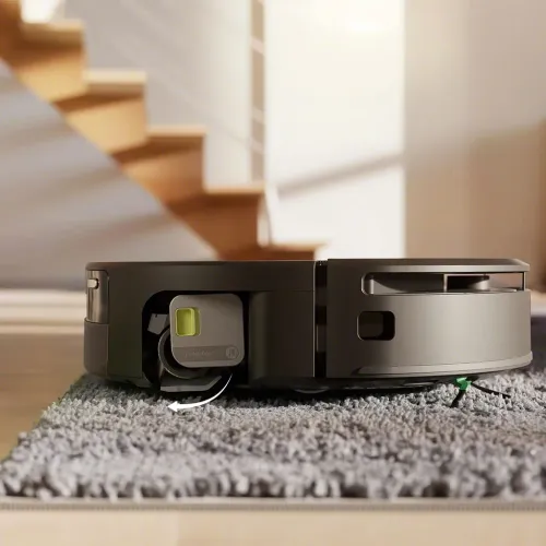 Robot sprzątający iRobot Roomba Max 775 Combo Funkcja mopowania Stacja oczyszczająca Tworzenie mapy pomieszczenia 63dB Czarny