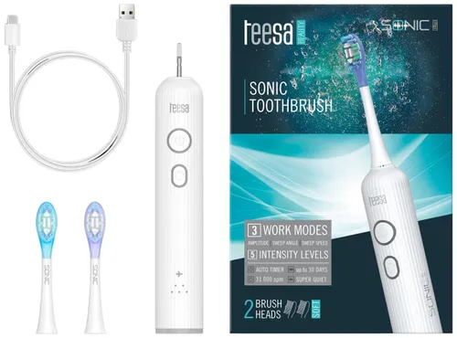 Szczoteczka soniczna TEESA Sonic Elite TSA8082-W Biały