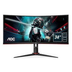 Monitor AOC G2 CU34G2 34" 3440x1440px 100Hz 1 ms [MPRT] Curved