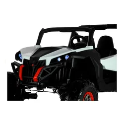 Auto Na Akumulator Dla 2 Dzieci Jeep Xmx603 Buggy 4X4 Pilot Skóra Eva LED MP3