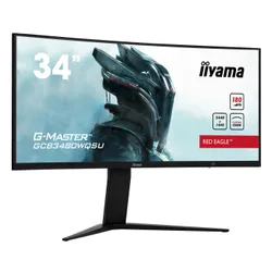 Monitor iiyama G-Master Red Eagle GCB3480WQSU-B1 34" UWQHD VA 180Hz 0,4ms Zakrzywiony Gamingowy