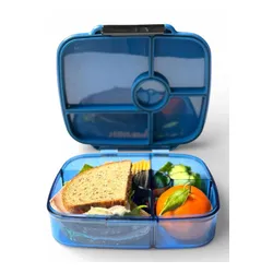 Lunchbox głęboki 5-komorowy Yumbox Go Bento Box - Oslo blue