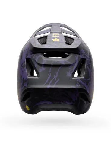 Kask enduro Fox Rampage Img Print - steel grey