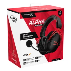 HyperX Cloud Alpha Kablosuz Kırmızı Kulaklıklar (4P5D4AA)