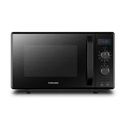 Kuchenka mikrofalowa TOSHIBA MW2-AG23PF BK 900W średnica 27 cm pojemność 23L Czarny